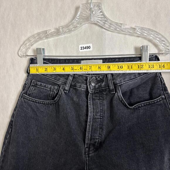 Everlane Women's Size 29 Crop Organic Cotton Curvy 90’s Cheeky Straight Jean - Picture 10 of 12